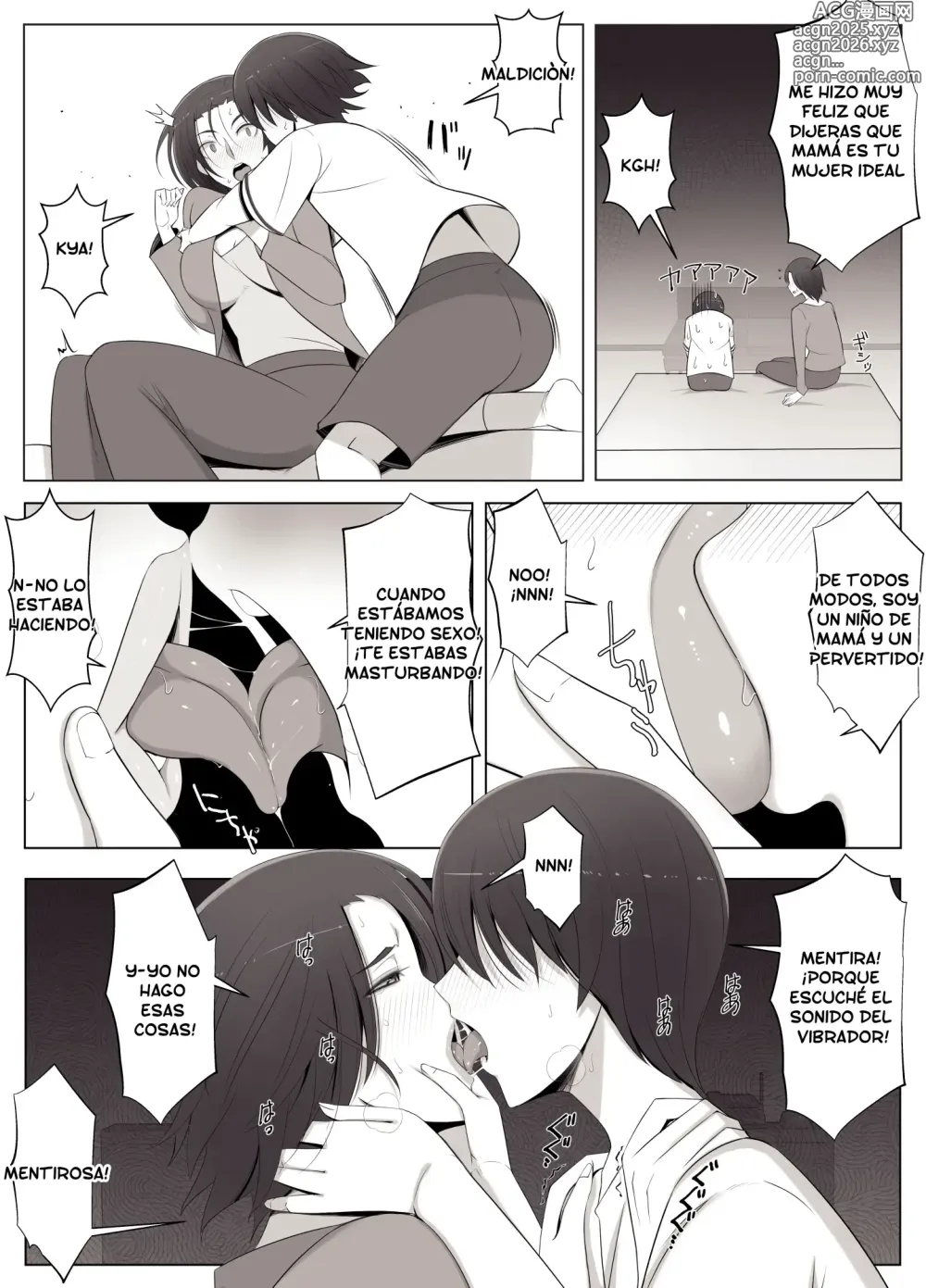 Page 31 of doujinshi La Mujer Ideal que Conocí en el Chat Virtual...¡Era Mi Mamá!♥