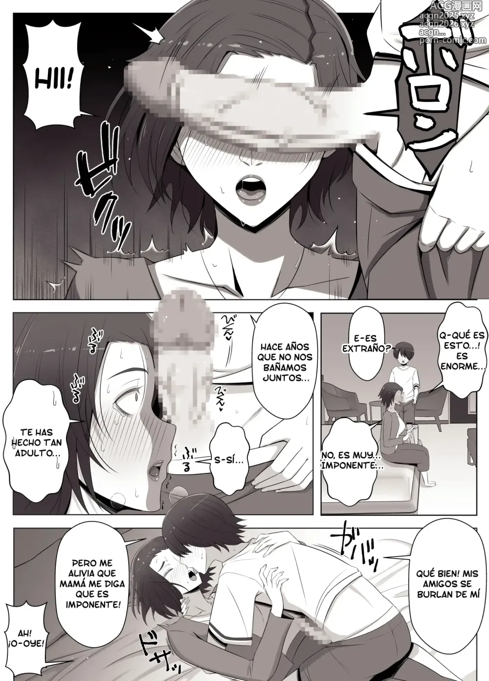 Page 33 of doujinshi La Mujer Ideal que Conocí en el Chat Virtual...¡Era Mi Mamá!♥