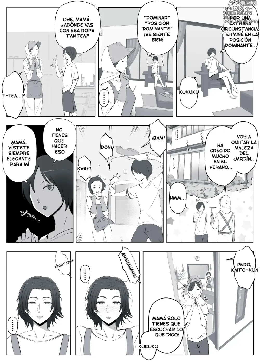 Page 57 of doujinshi La Mujer Ideal que Conocí en el Chat Virtual...¡Era Mi Mamá!♥