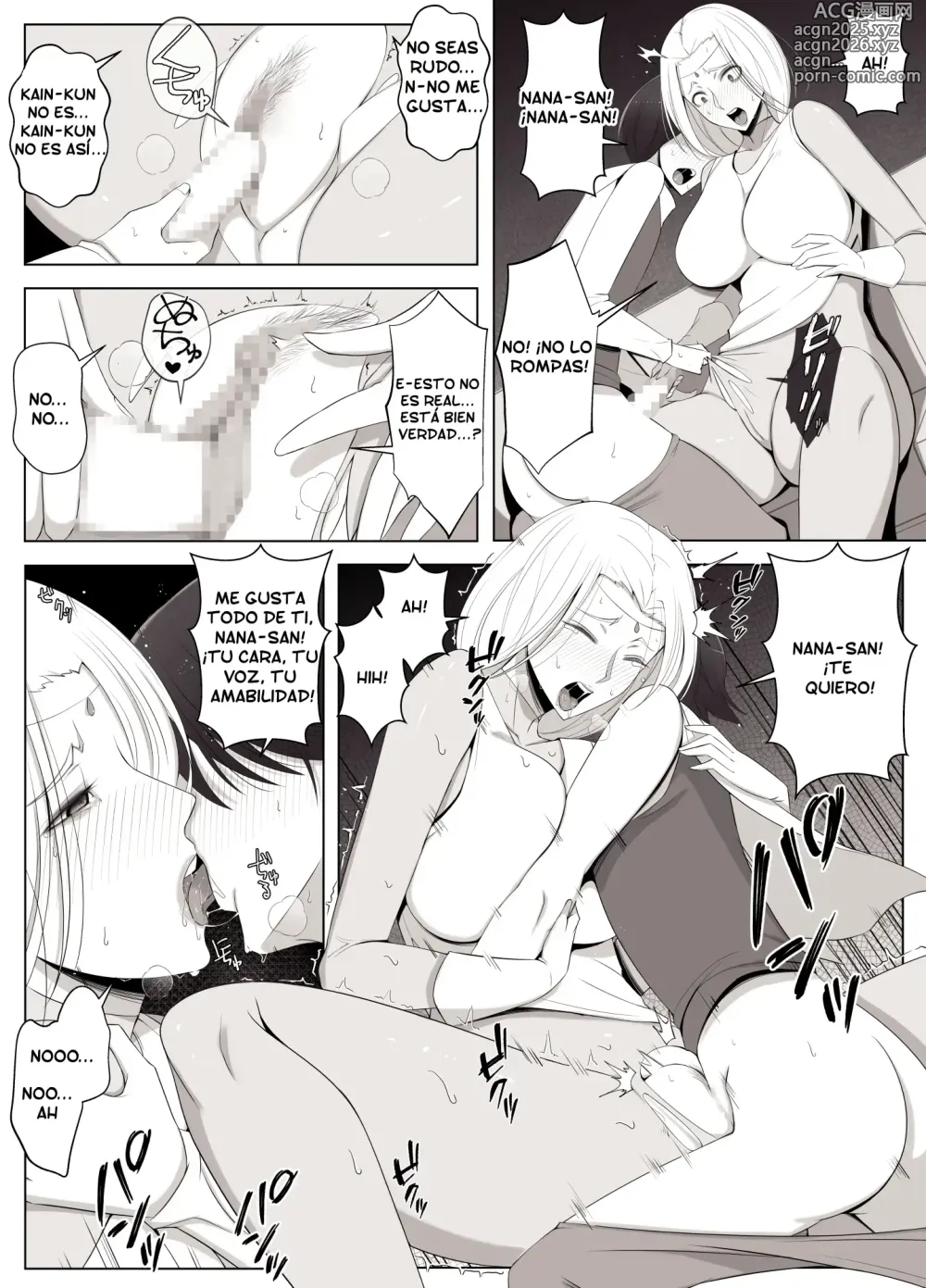 Page 9 of doujinshi La Mujer Ideal que Conocí en el Chat Virtual...¡Era Mi Mamá!♥