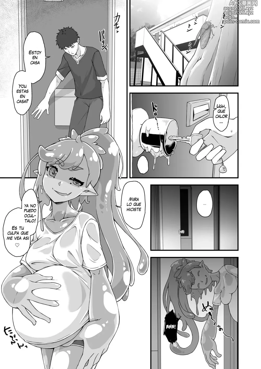 Page 2 of doujinshi Mi Amiga De La Infancia Es Una Slime