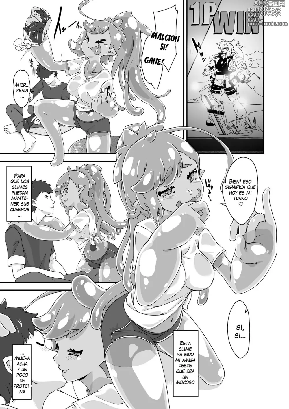 Page 4 of doujinshi Mi Amiga De La Infancia Es Una Slime