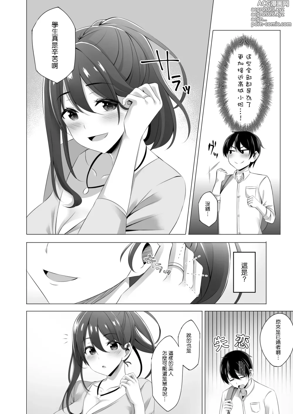 Page 8 of doujinshi Otonari-san wa Miboujin ~Yotta Ikioi de Ecchi Suru Koto ni Narimashita~ (decensored)