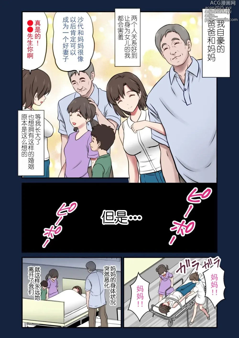 Page 3 of manga Migawari Tsuma -Naki Haha no Kawari ni Chichioya ni Dakareru Musume-