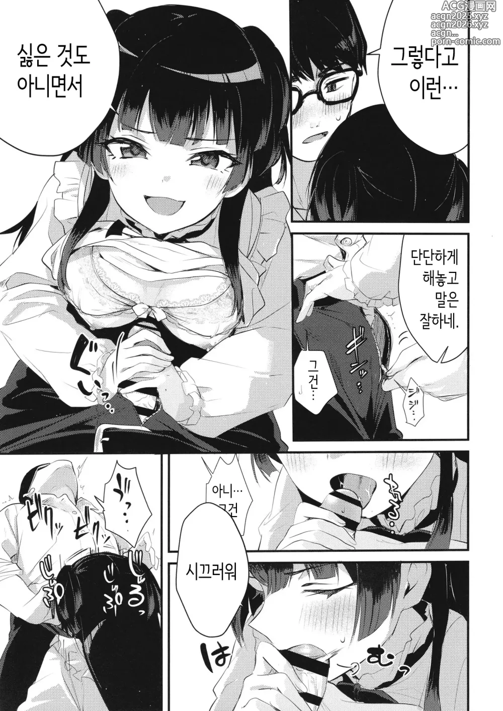 Page 6 of doujinshi 후유코의 스트레스 발산에 억지로 어울리는 이야기