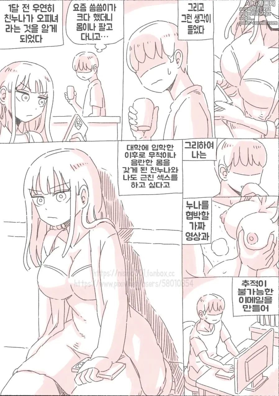 Page 7 of doujinshi 새벽 영상 찍는 누나