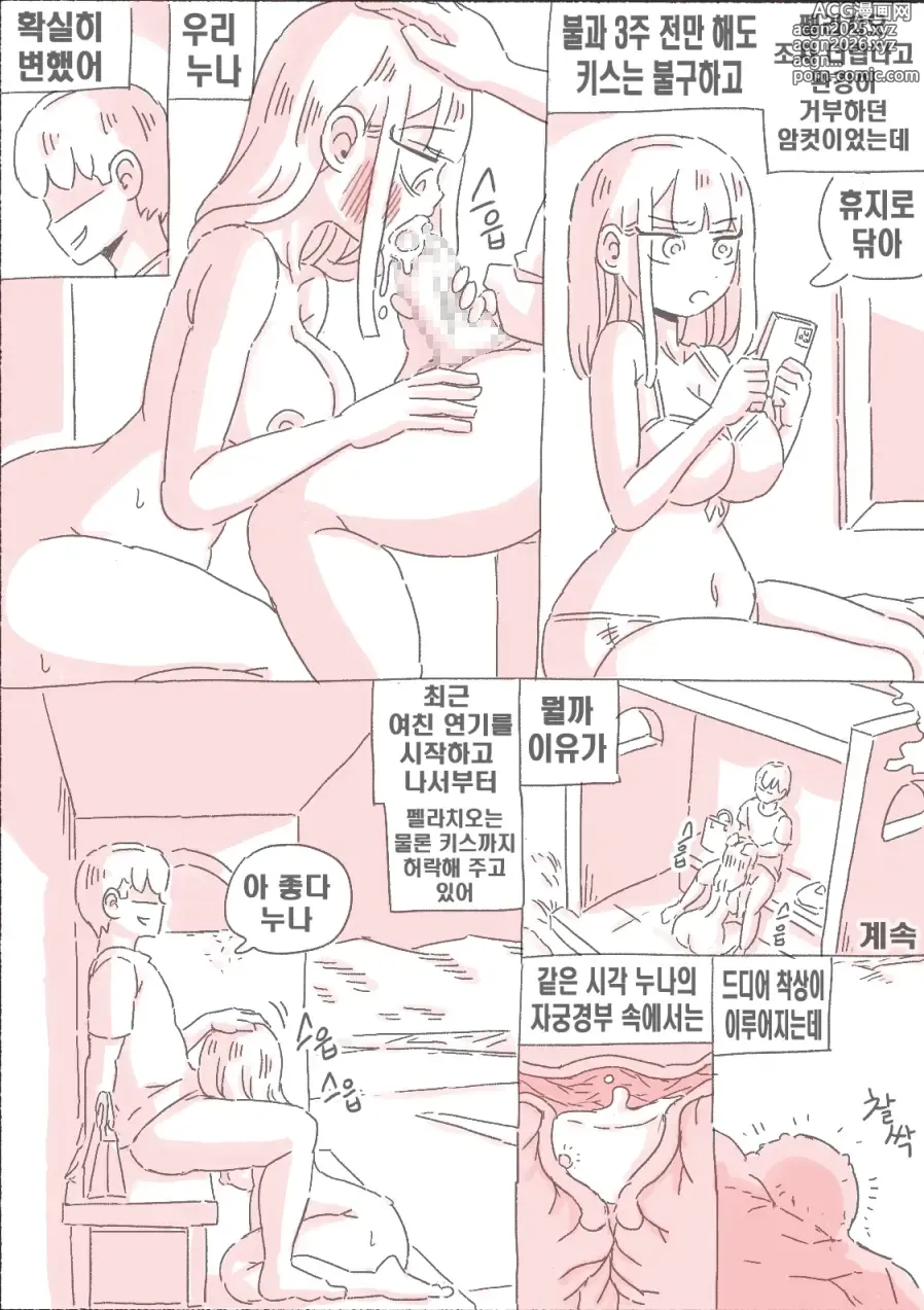 Page 85 of doujinshi 새벽 영상 찍는 누나