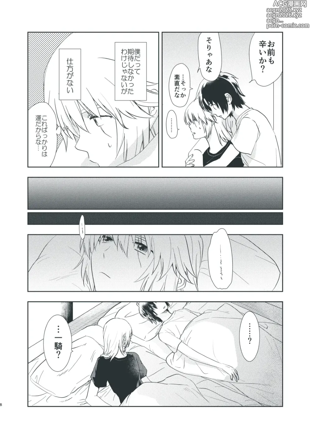 Page 6 of doujinshi Bokura no Hisokana Mayonaka no Dekigoto