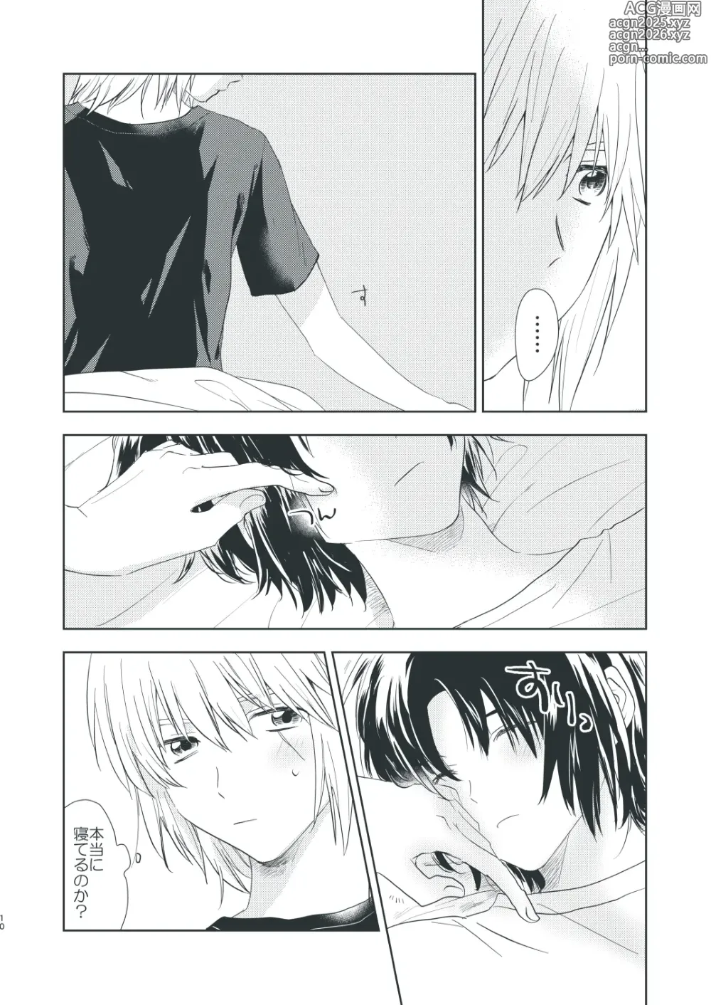 Page 8 of doujinshi Bokura no Hisokana Mayonaka no Dekigoto