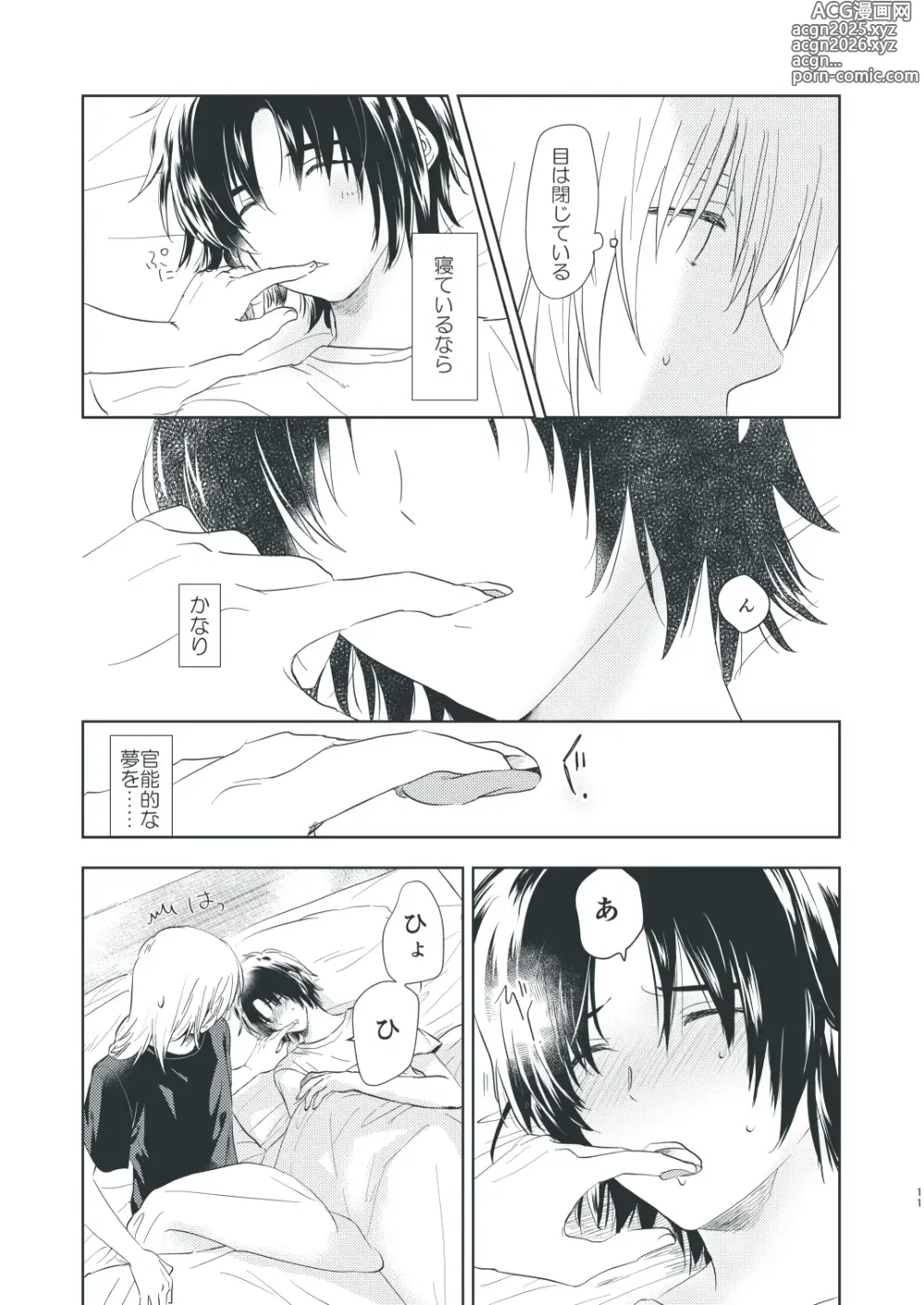 Page 9 of doujinshi Bokura no Hisokana Mayonaka no Dekigoto