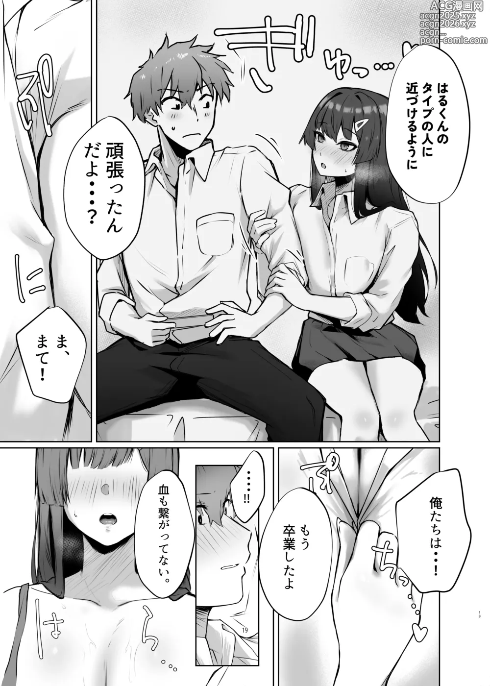 Page 20 of doujinshi Osananajimi JK ga Dosukebe ni Seichou shita no de Sotsugyou Ichalove SEX suru Hanashi