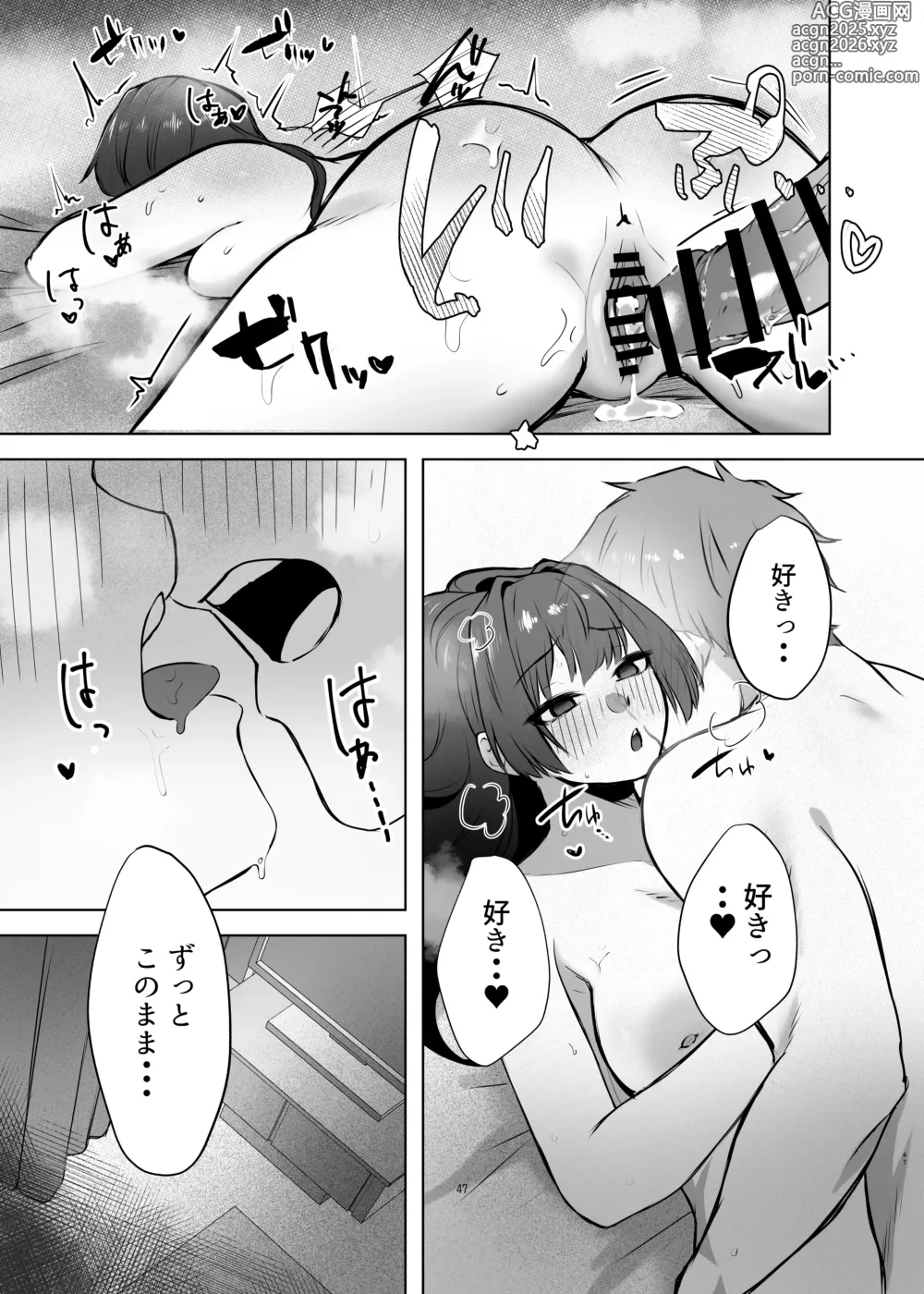 Page 48 of doujinshi Osananajimi JK ga Dosukebe ni Seichou shita no de Sotsugyou Ichalove SEX suru Hanashi