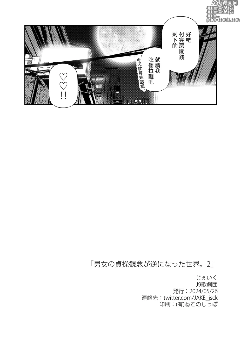 Page 31 of doujinshi Danjo no Teisou Kannen ga Gyaku ni natta Sekai. 2