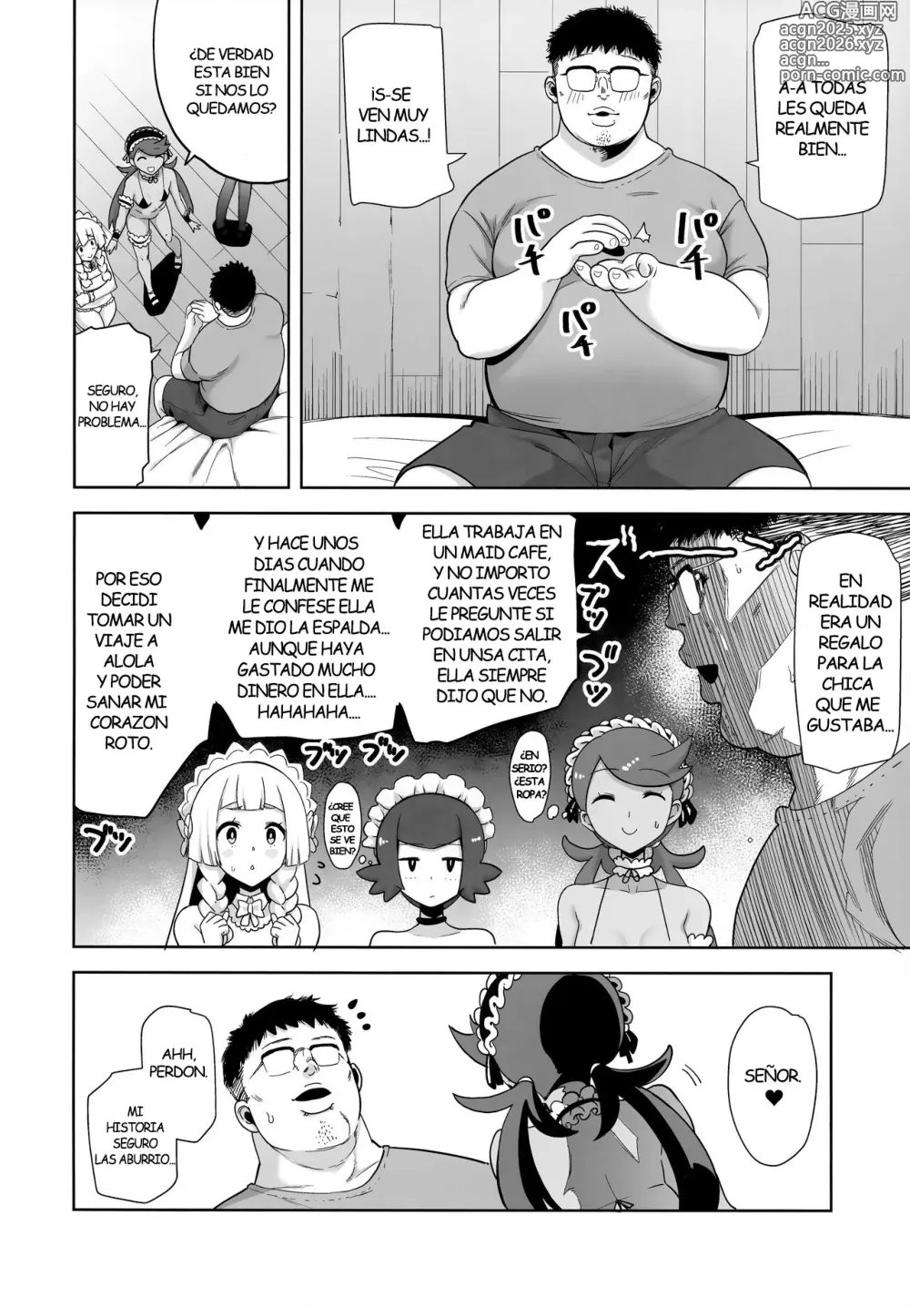 Page 111 of doujinshi Alola no Yoru no Sugata Cap. 1-6 (decensored)