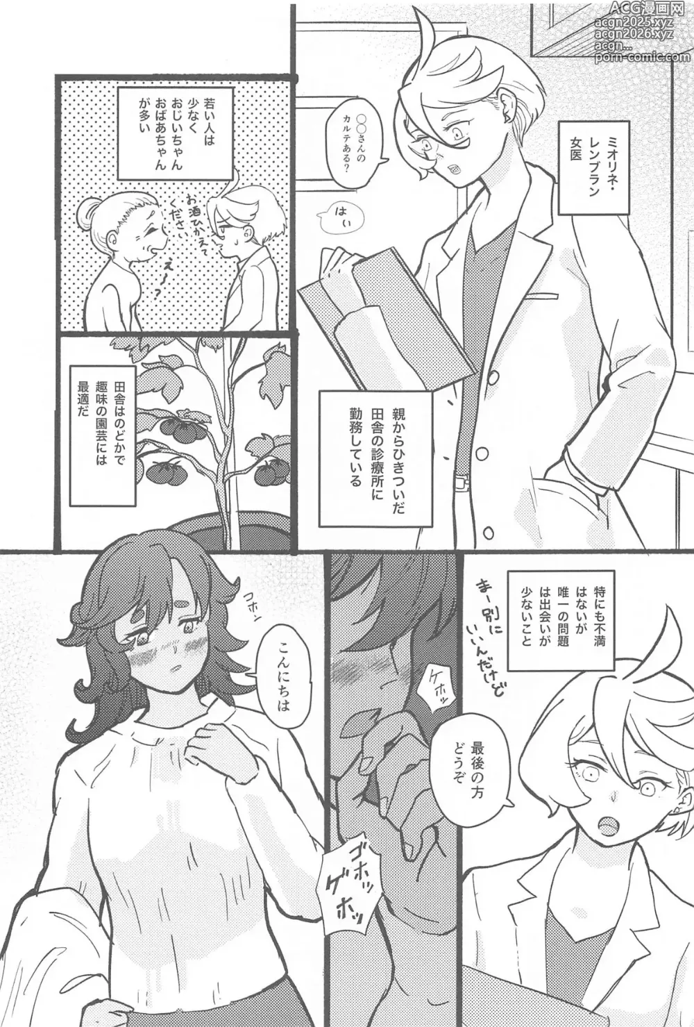 Page 4 of doujinshi 医者と患者の不適切な関係