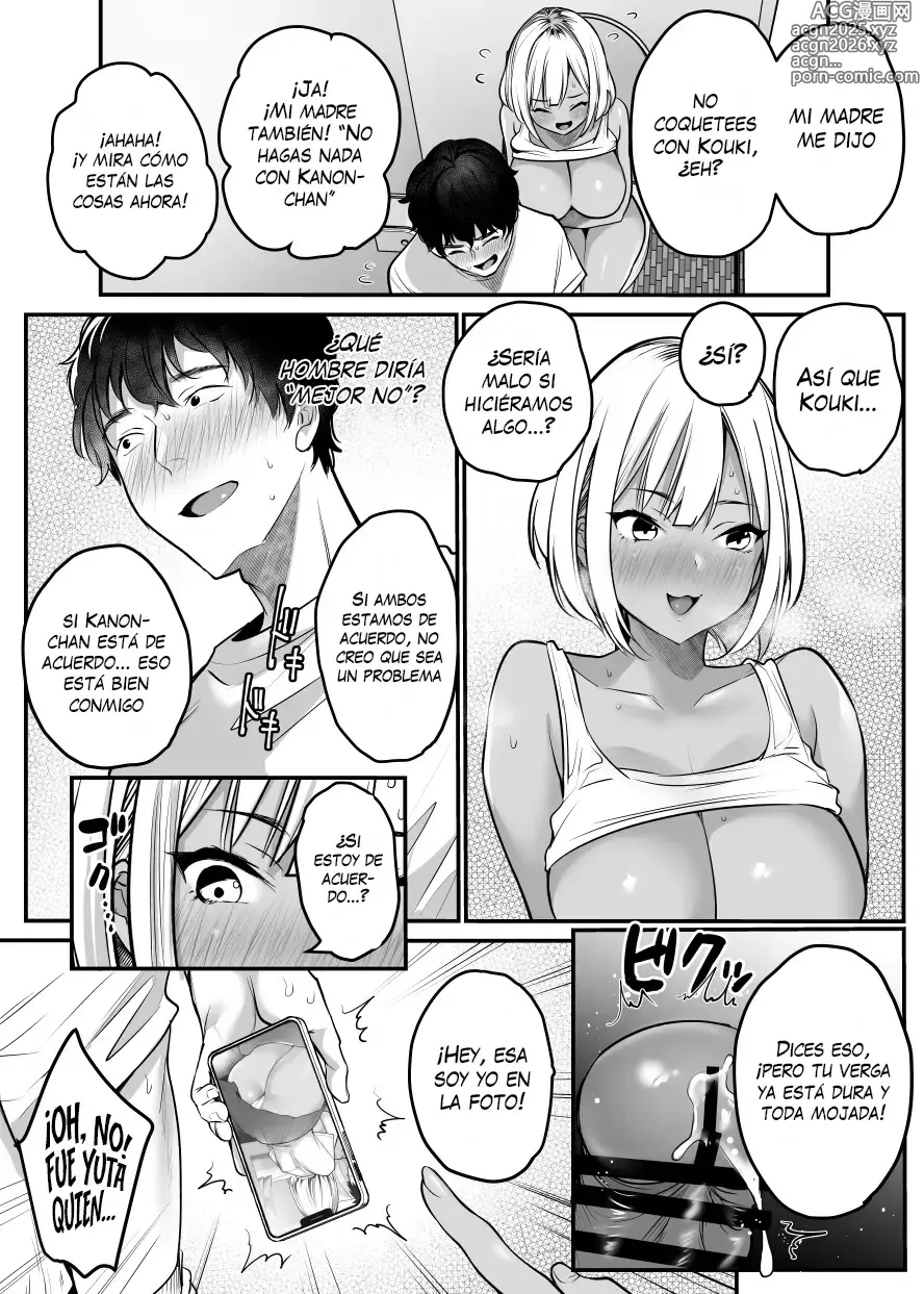 Page 12 of doujinshi Sex Closet ~En El Baño de Mi Casa Con Una Chica Gal♥~