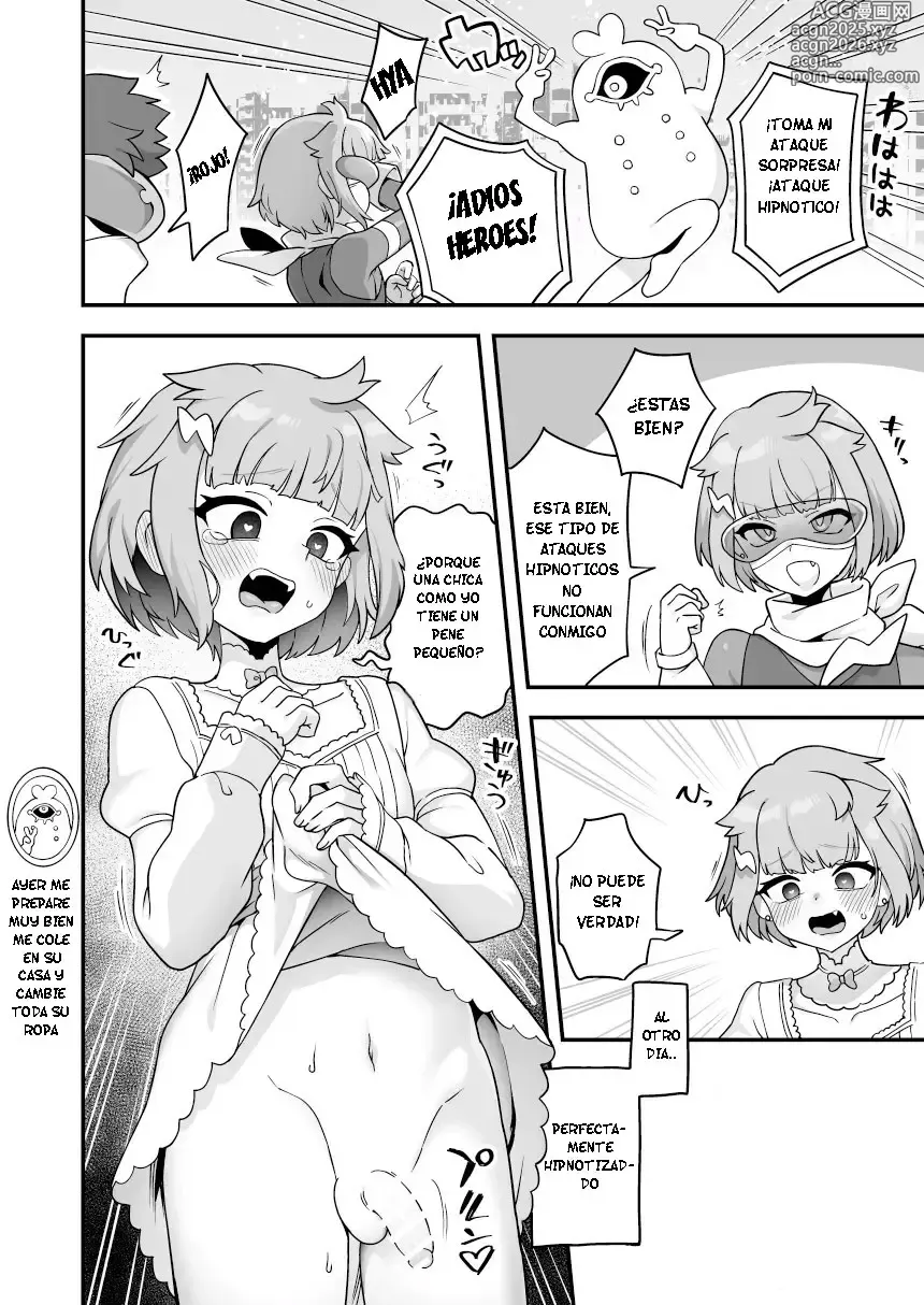 Page 2 of doujinshi Seigi no Hero ga Saimin Kaijin ni Yotte Jibun o Onnanoko da to Omoikomu you ni naru Wake Nai daro!