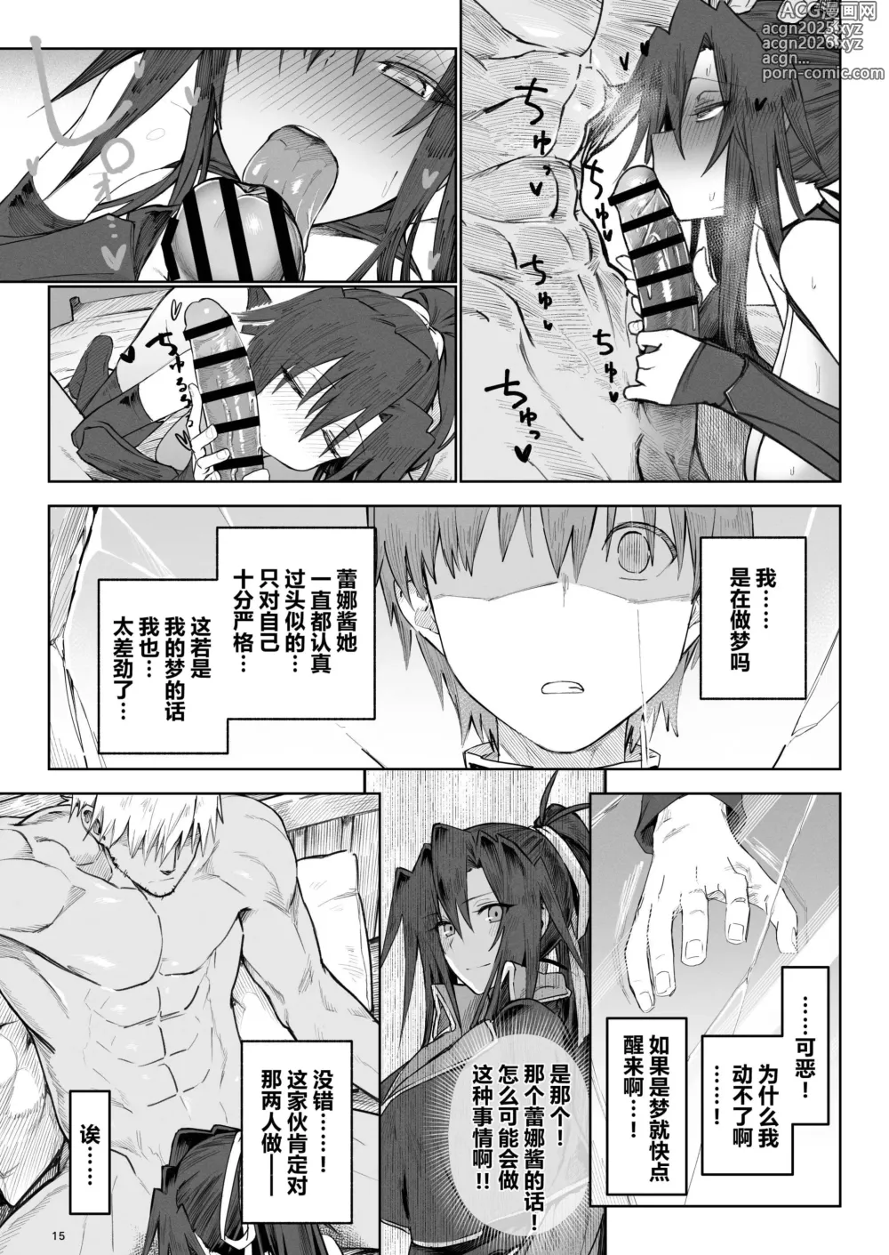 Page 15 of doujinshi Isekai Mesu Yuusha 3