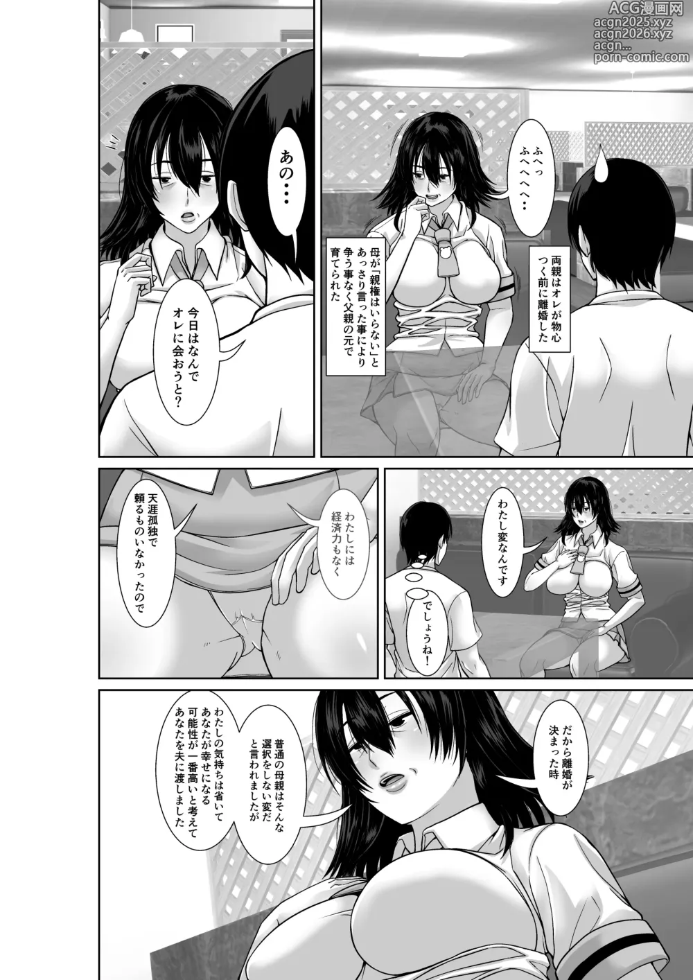 Page 4 of doujinshi 20-nen-buri ni Saikai Shita Haha ga Yuuwaku Shite Kuru