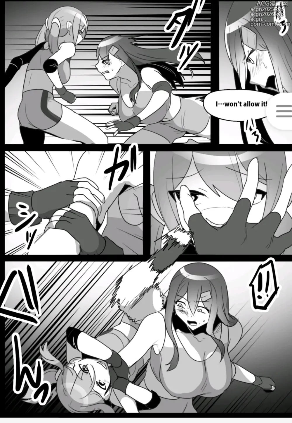 Page 353 of doujinshi catfight