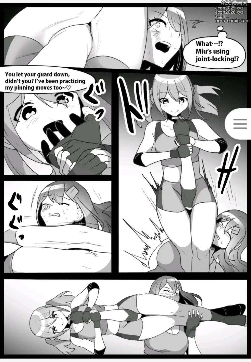 Page 354 of doujinshi catfight