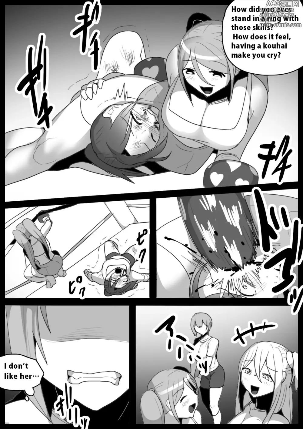 Page 387 of doujinshi catfight