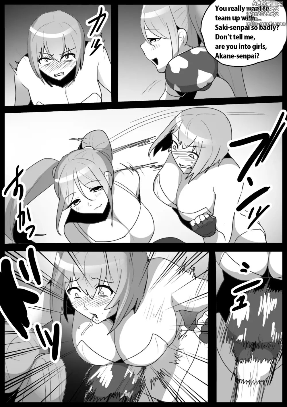 Page 389 of doujinshi catfight