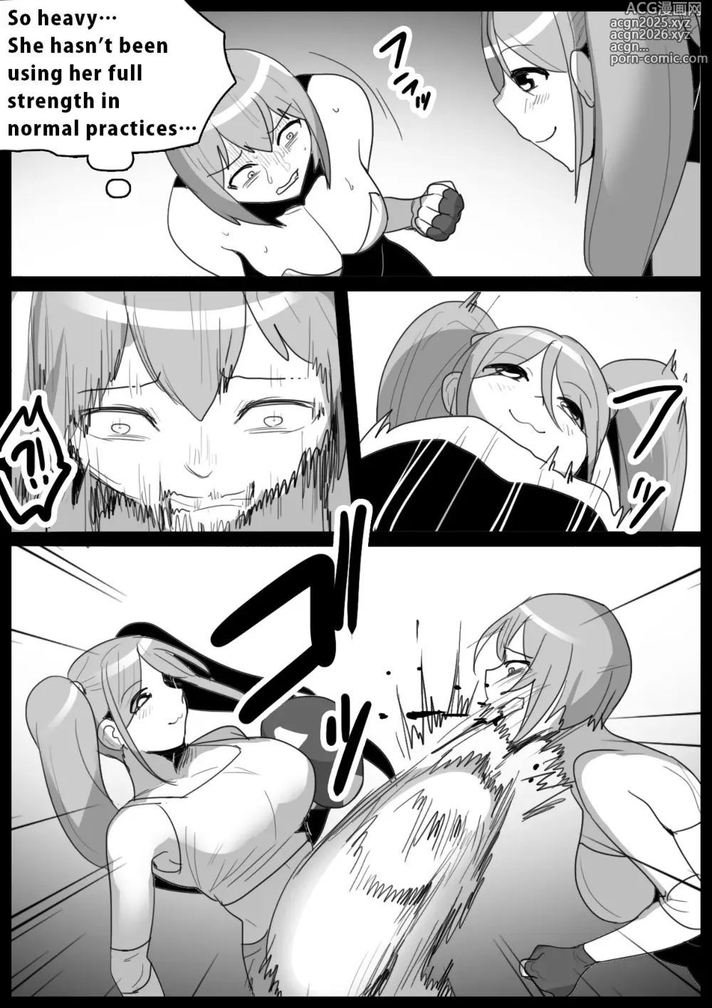 Page 390 of doujinshi catfight