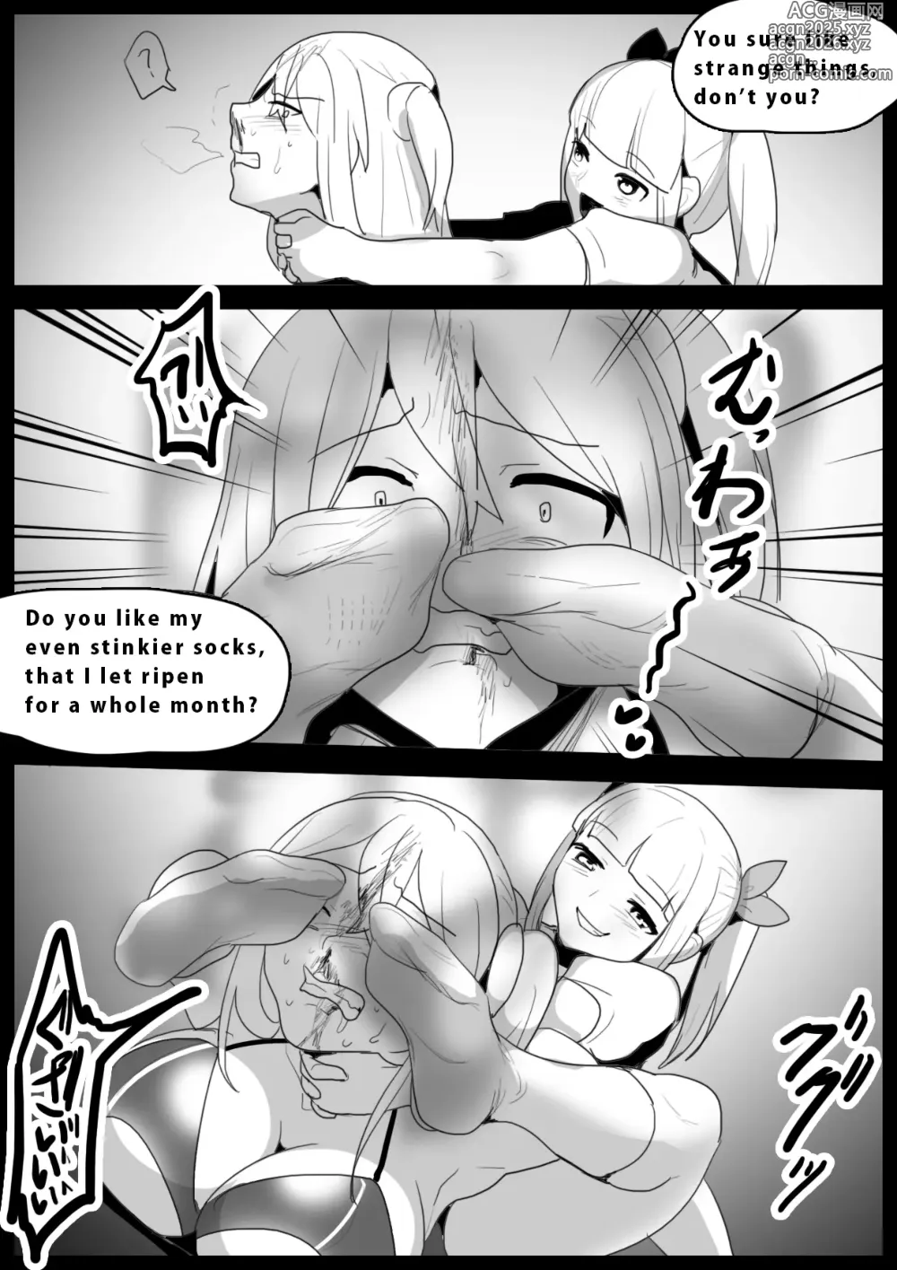 Page 413 of doujinshi catfight