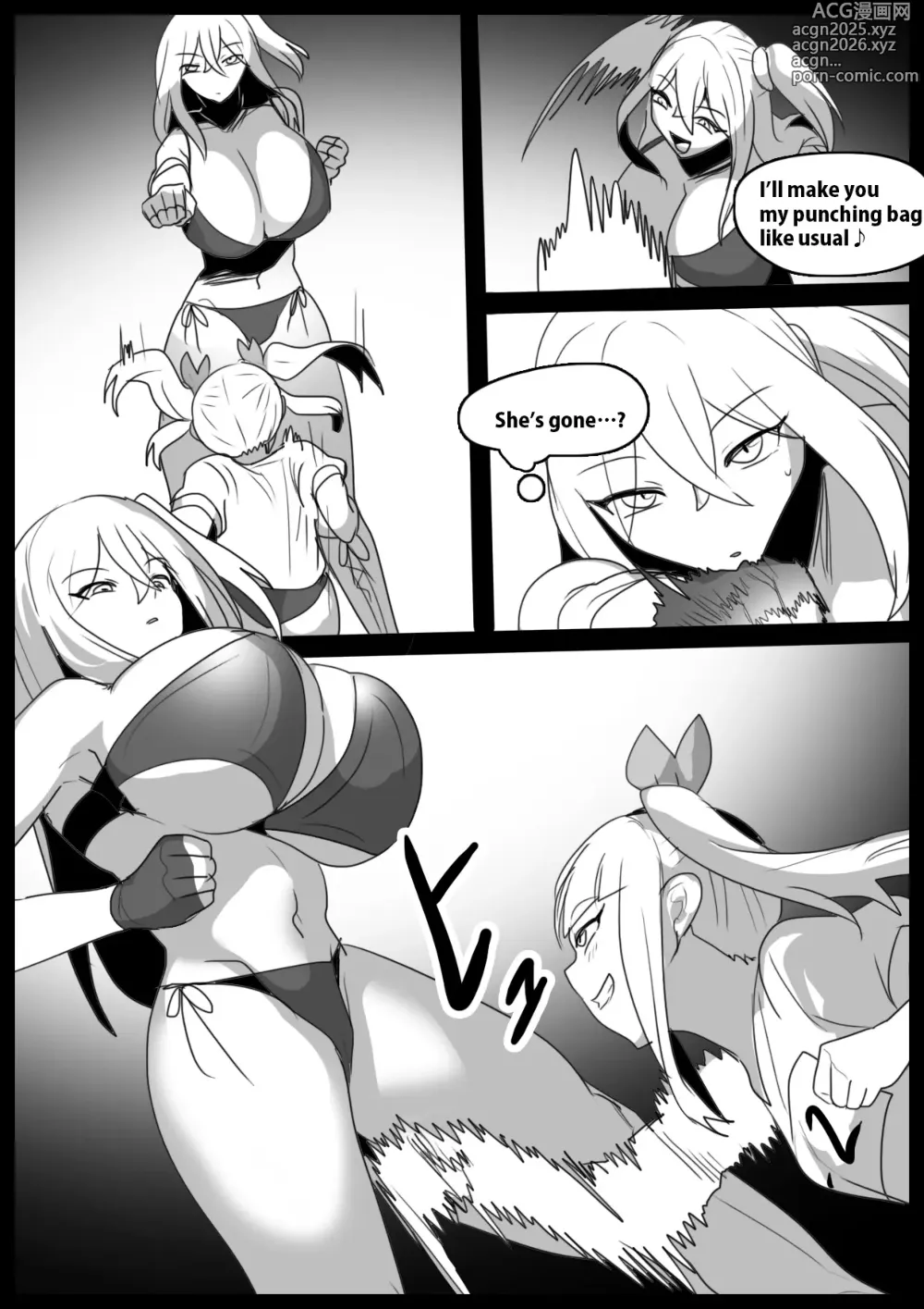 Page 443 of doujinshi catfight