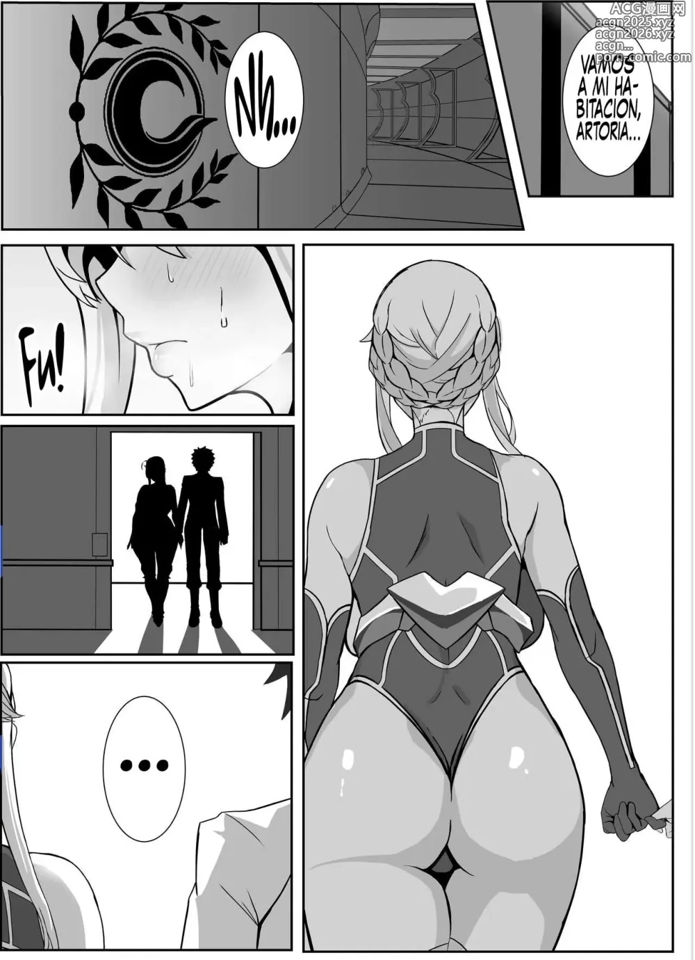 Page 14 of doujinshi La Comunicación Secreta del Rey de los Caballeros I-III