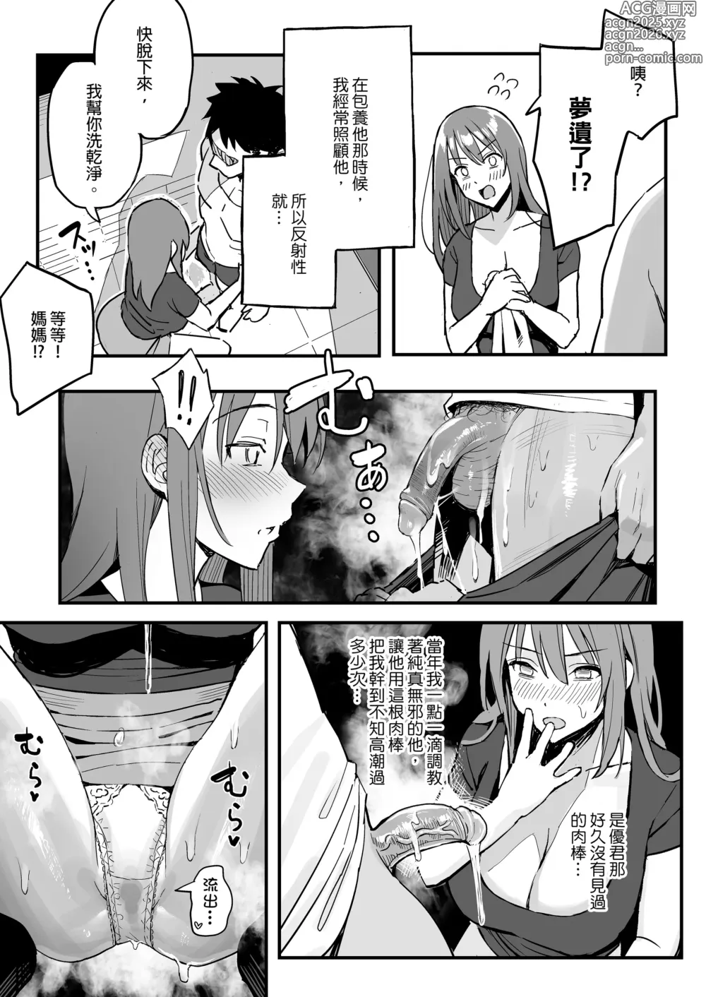 Page 8 of doujinshi 女友的媽媽是曾包養我的乾媽。