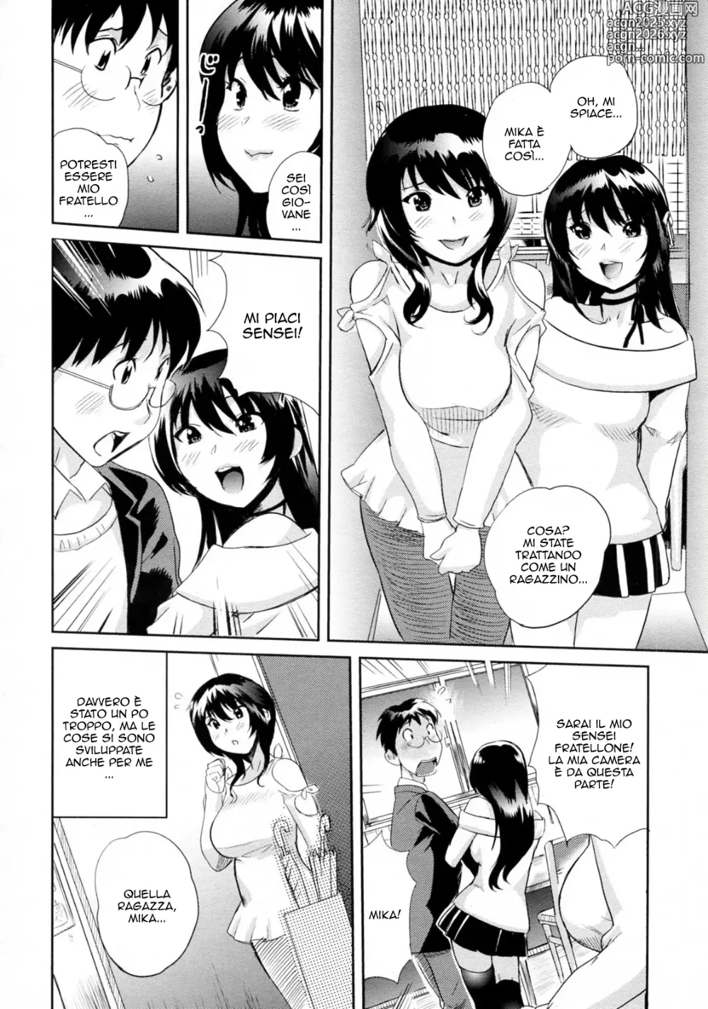 Page 2 of manga La Lezione del Sensei