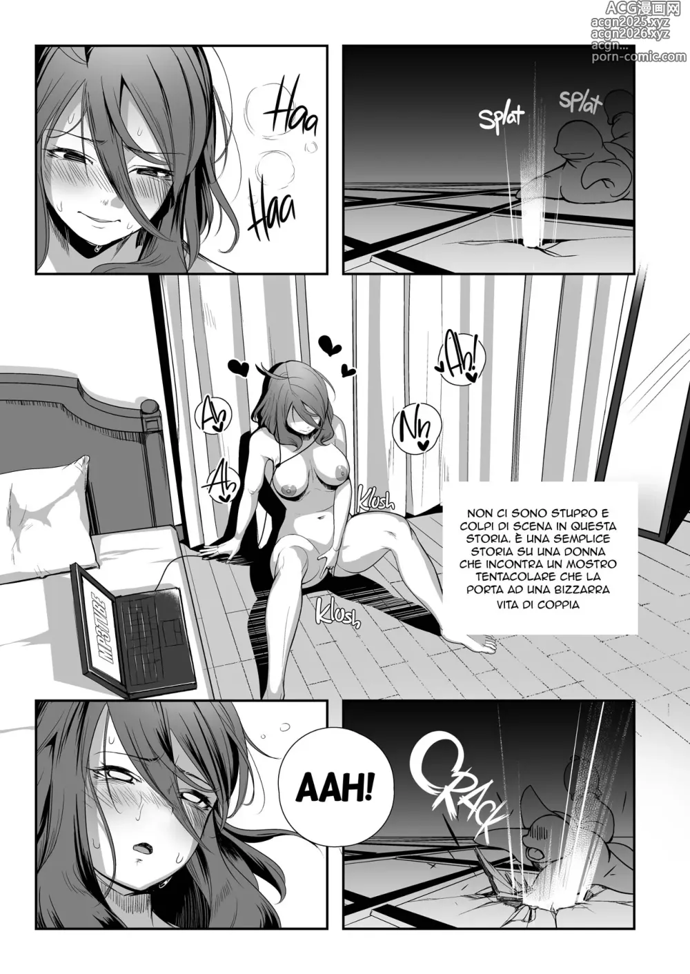 Page 2 of doujinshi Il Mio Amico Tentacolo (decensored)