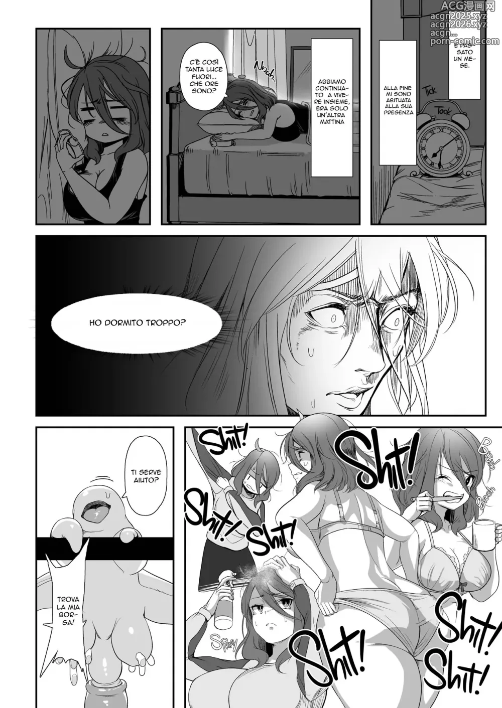 Page 15 of doujinshi Il Mio Amico Tentacolo (decensored)