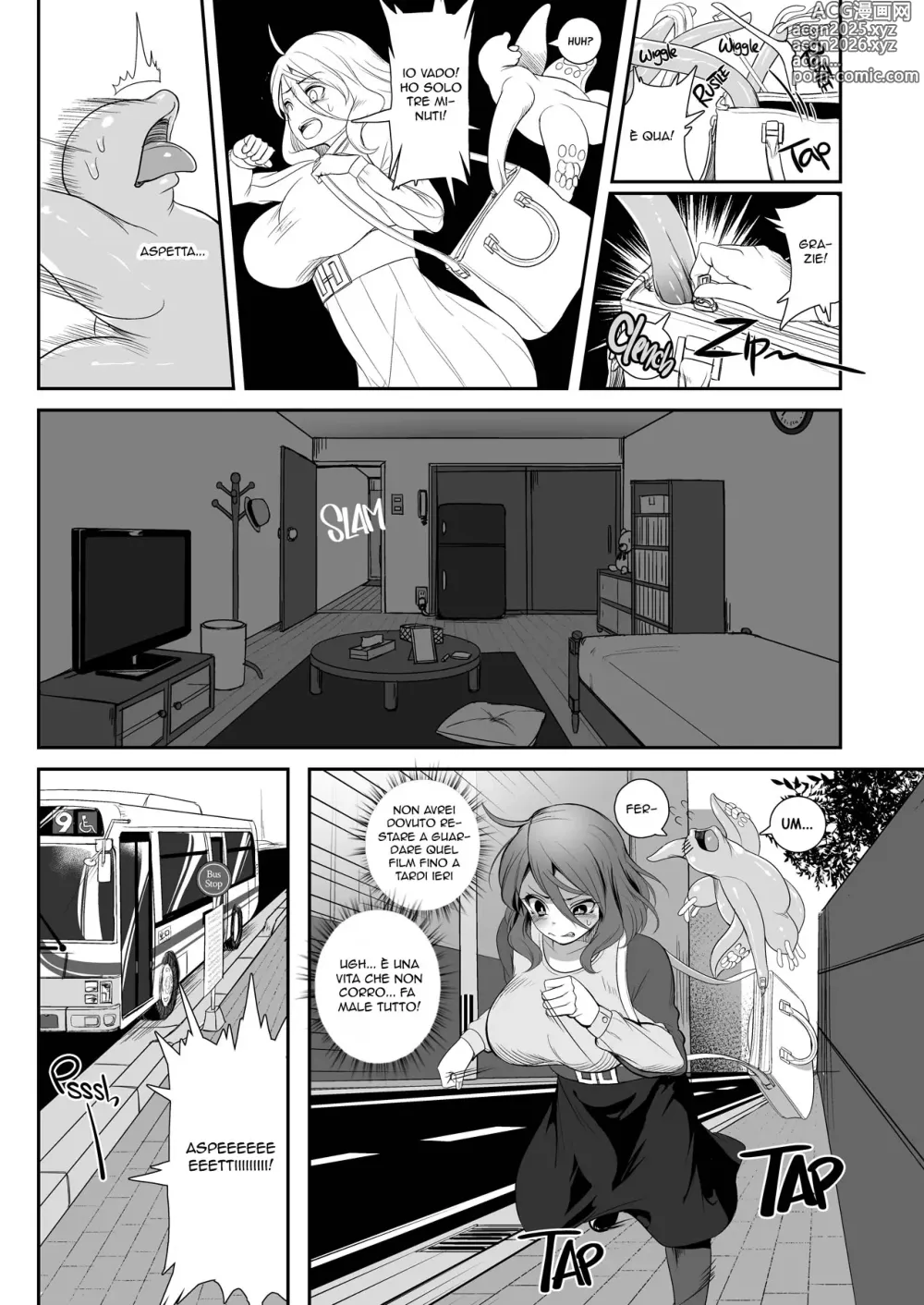 Page 16 of doujinshi Il Mio Amico Tentacolo (decensored)