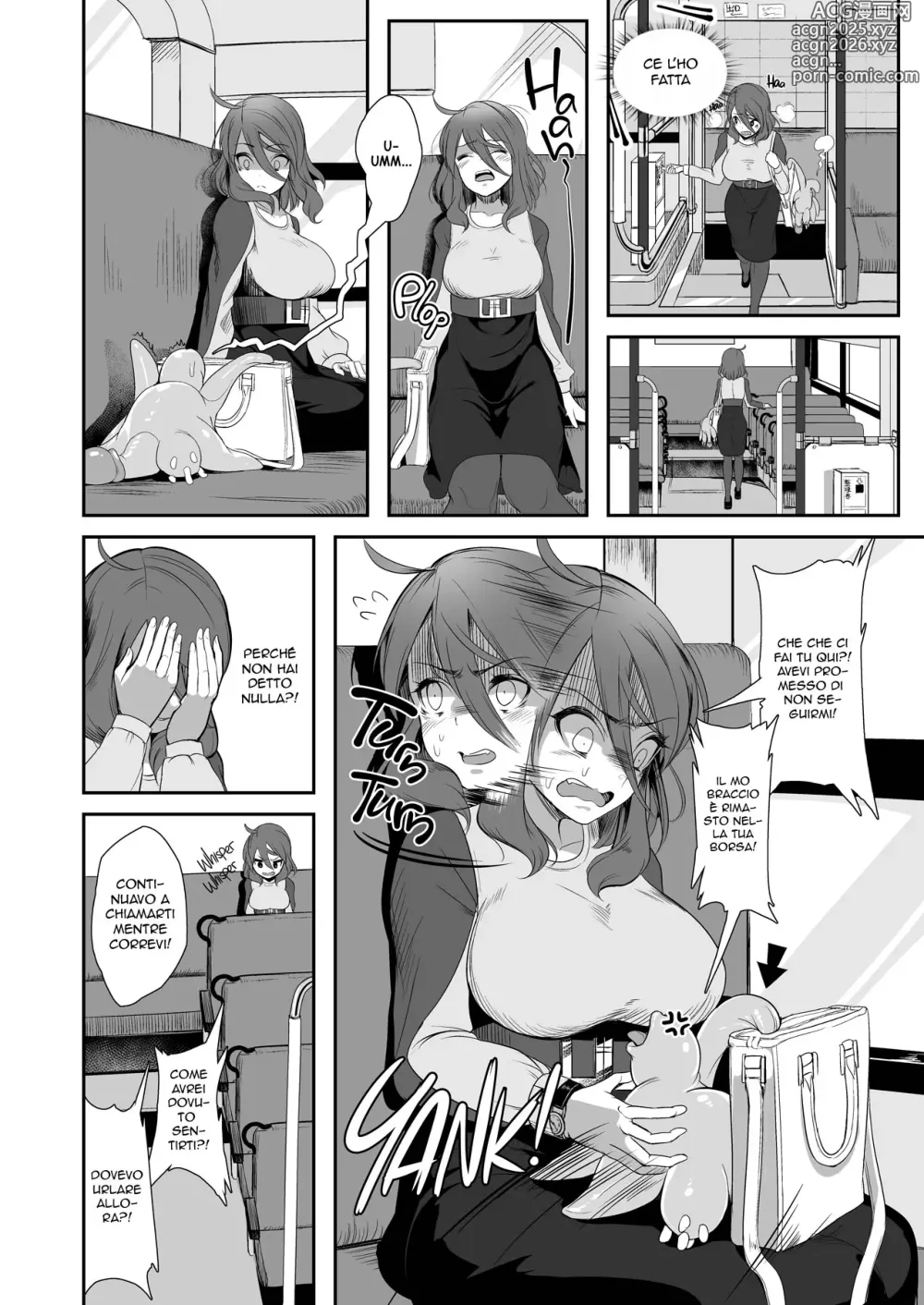 Page 17 of doujinshi Il Mio Amico Tentacolo (decensored)