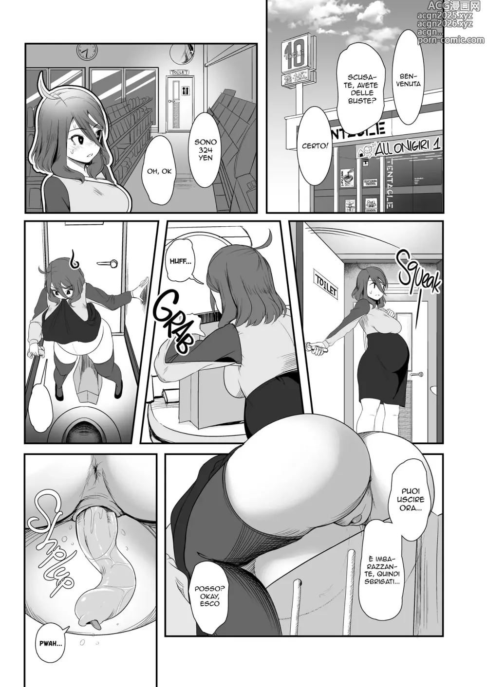 Page 24 of doujinshi Il Mio Amico Tentacolo (decensored)