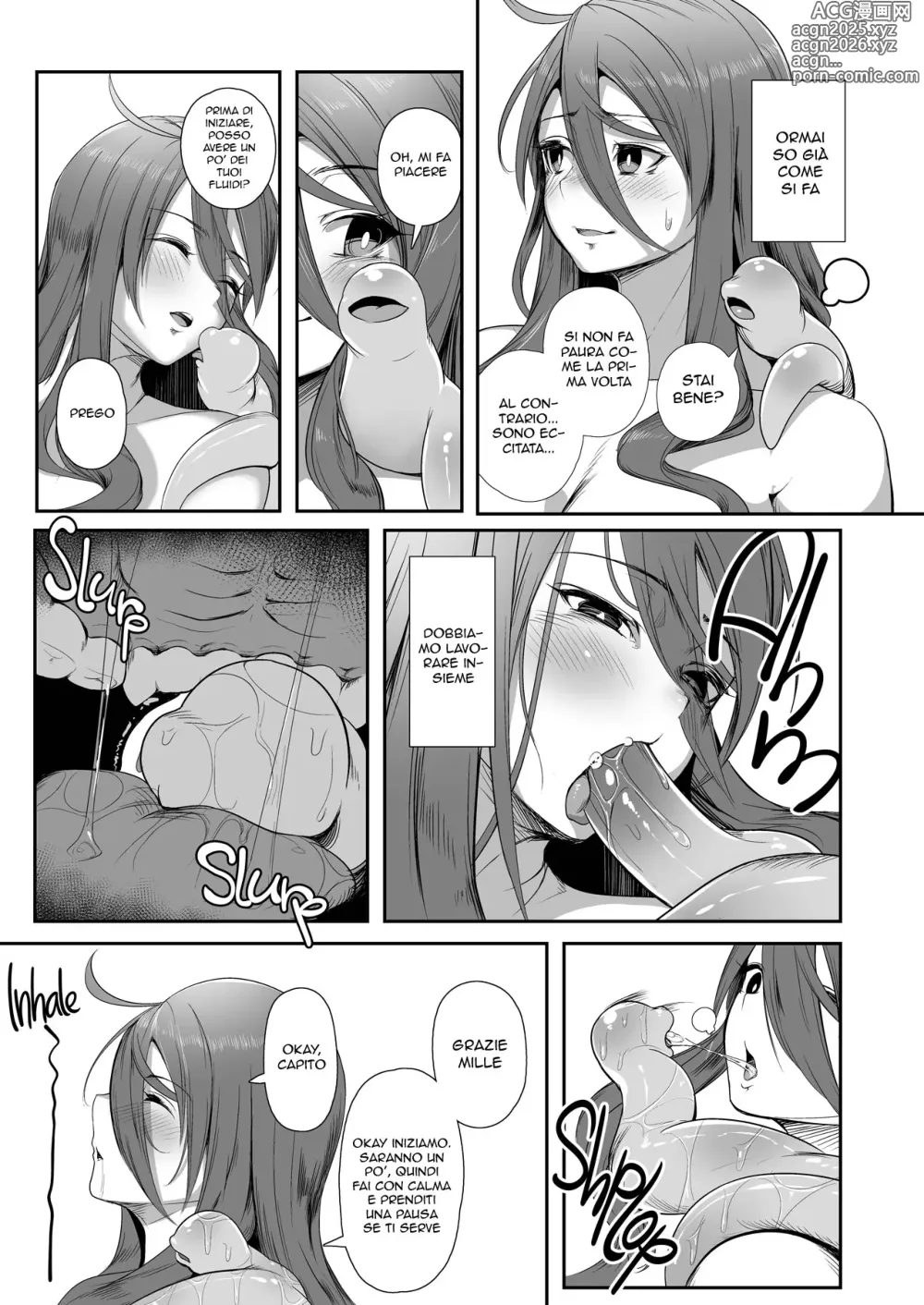 Page 40 of doujinshi Il Mio Amico Tentacolo (decensored)