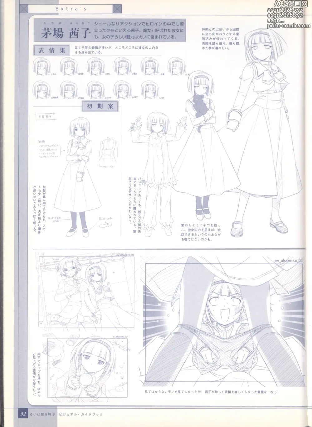 Page 101 of imageset Rui wa Tomo wo Yobu Visual Guidebook