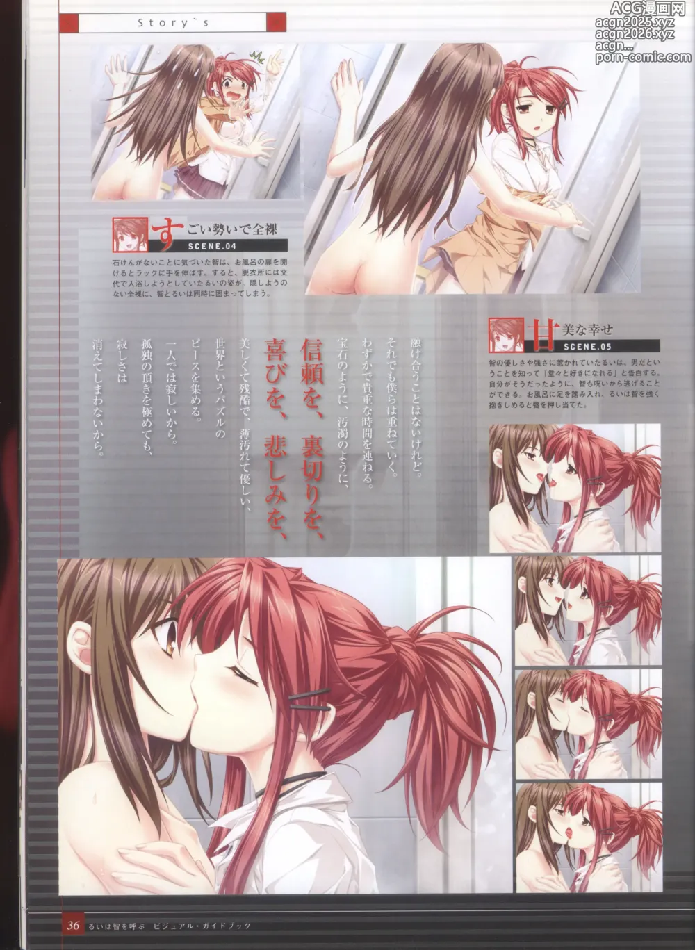 Page 44 of imageset Rui wa Tomo wo Yobu Visual Guidebook