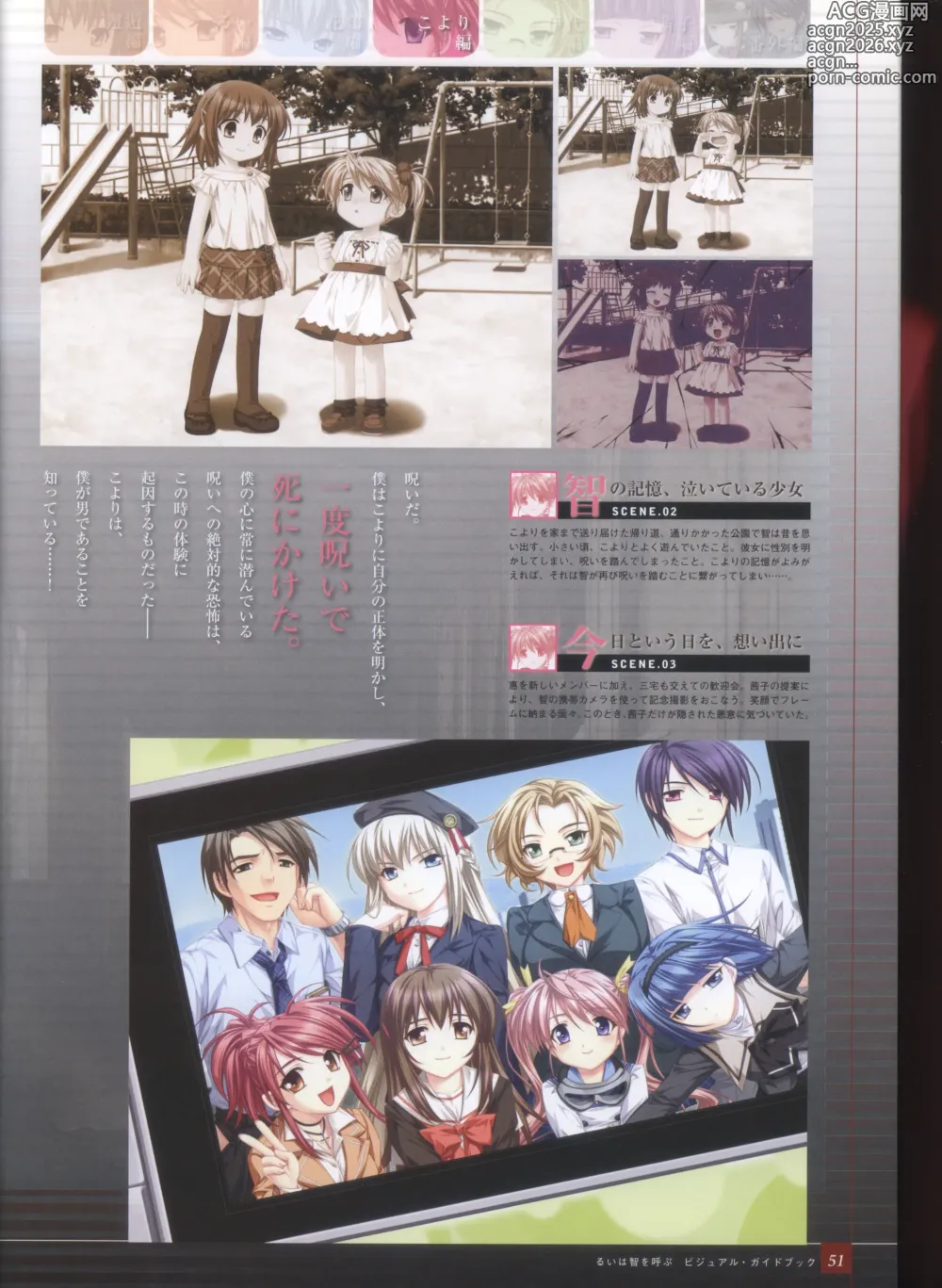 Page 59 of imageset Rui wa Tomo wo Yobu Visual Guidebook