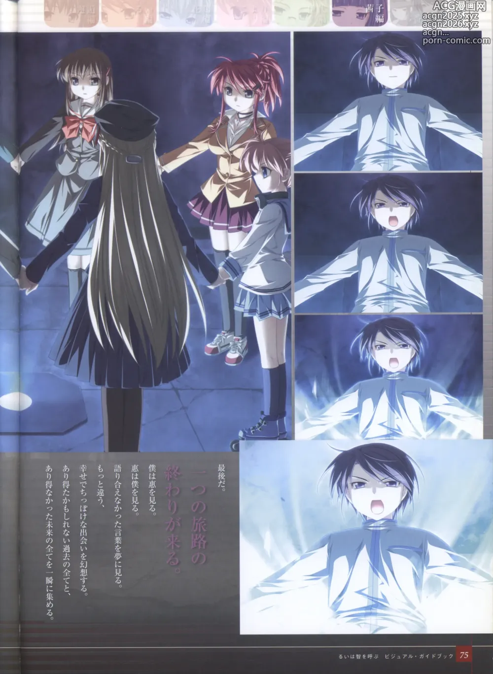 Page 83 of imageset Rui wa Tomo wo Yobu Visual Guidebook