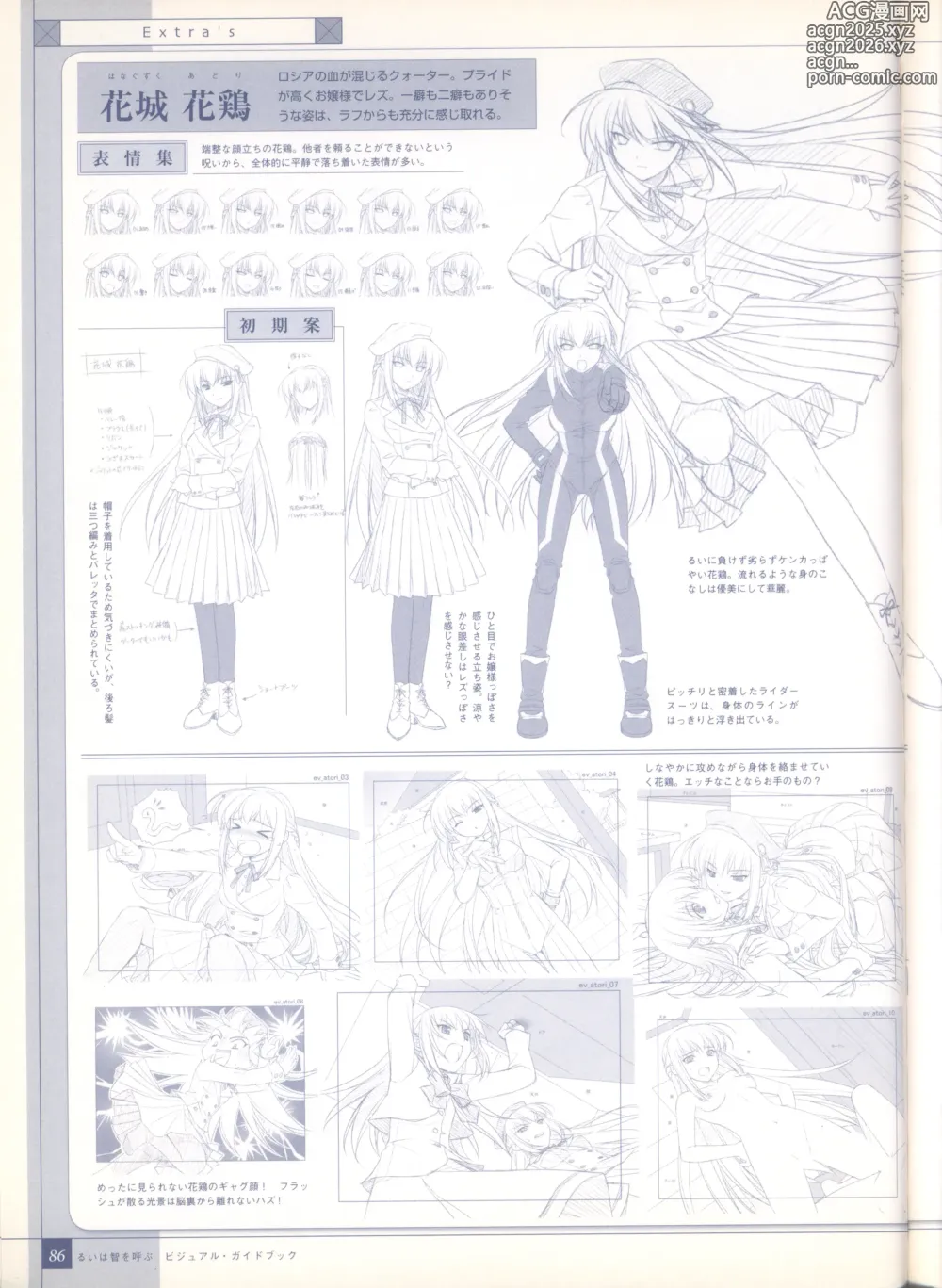 Page 94 of imageset Rui wa Tomo wo Yobu Visual Guidebook