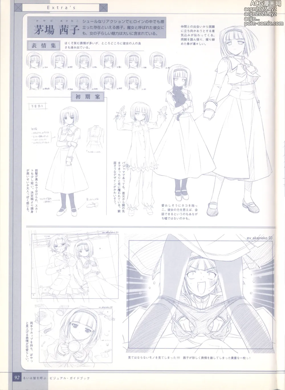 Page 100 of imageset Rui wa Tomo wo Yobu Visual Guidebook