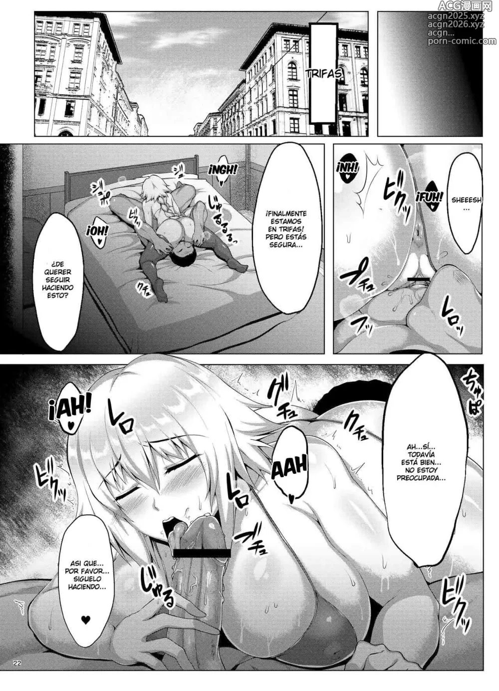 Page 23 of doujinshi Seijo-sama ga Yagai Roshutsu ya Hentai Koubi nante Suru Wake Nai