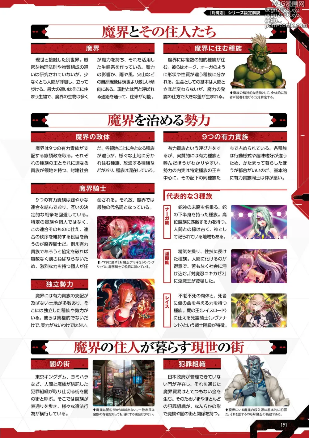 Page 193 of imageset 公式設定集 対魔忍 Saga