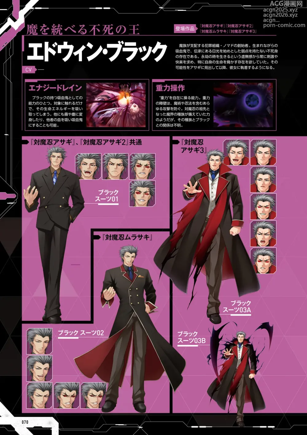 Page 72 of imageset 公式設定集 対魔忍 Saga