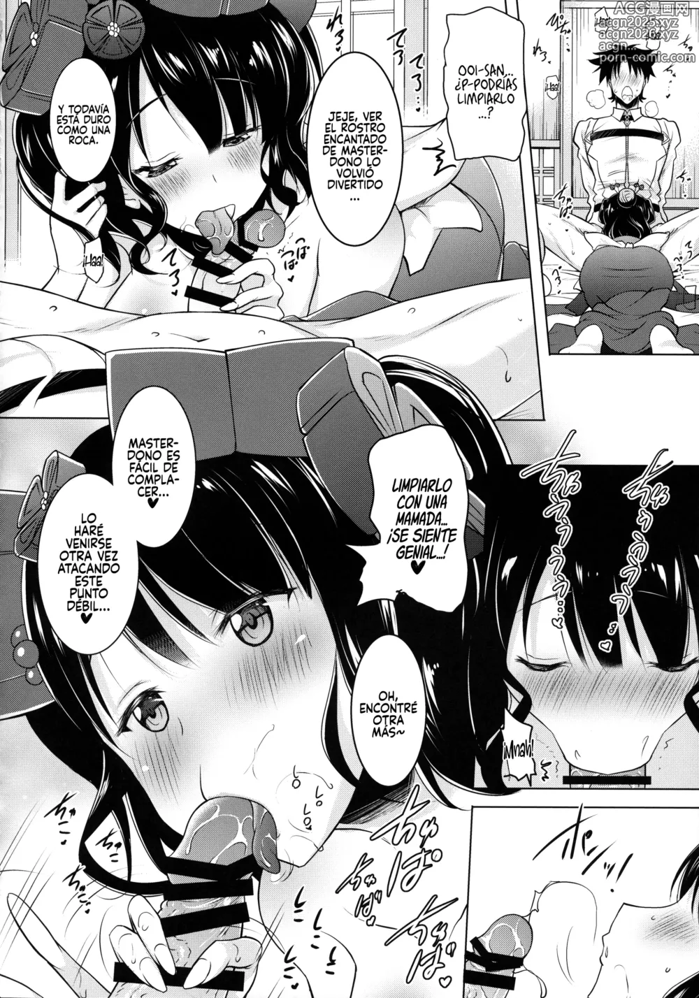 Page 13 of doujinshi Hokusai-chan ga Okuchi de Teinei ni Tannen ni Nando mo Nuite Kurete kara no Honban