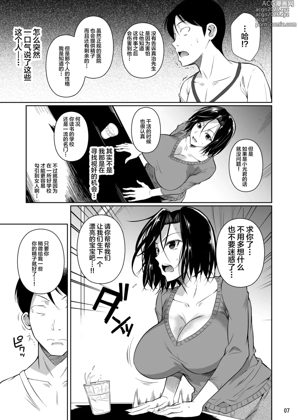Page 8 of doujinshi Shoutengai no Ana Zuma-tachi (decensored)